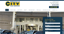 Desktop Screenshot of annapoliscitytaxi.com