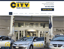 Tablet Screenshot of annapoliscitytaxi.com